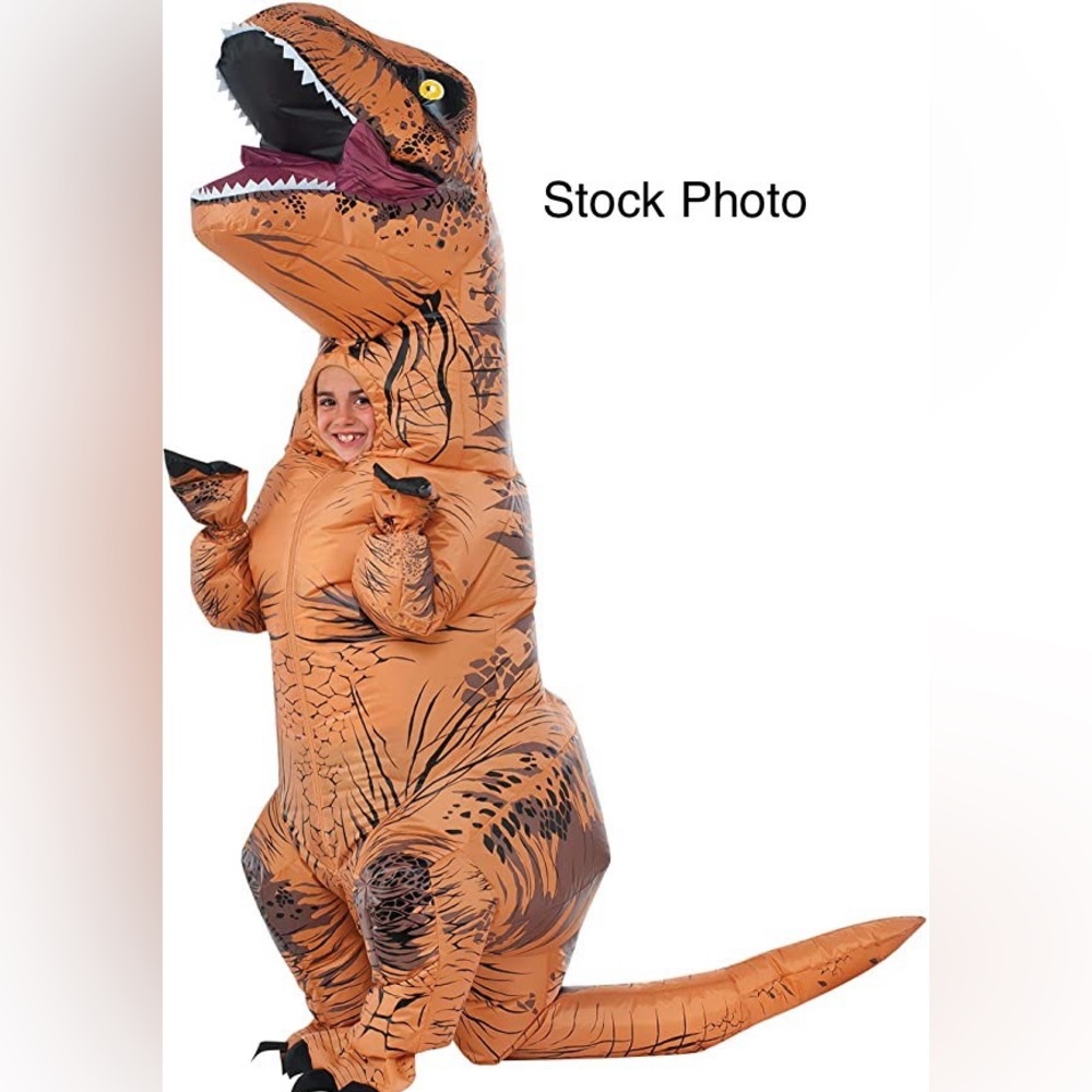 Inflatable T-Rex Child Costume